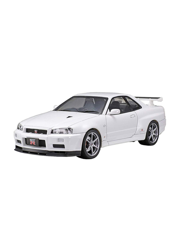 

Tamiya Nissan Skyline GT-R R34 V-Spec II 1:24 Scale Diecast Car, Ages 6+