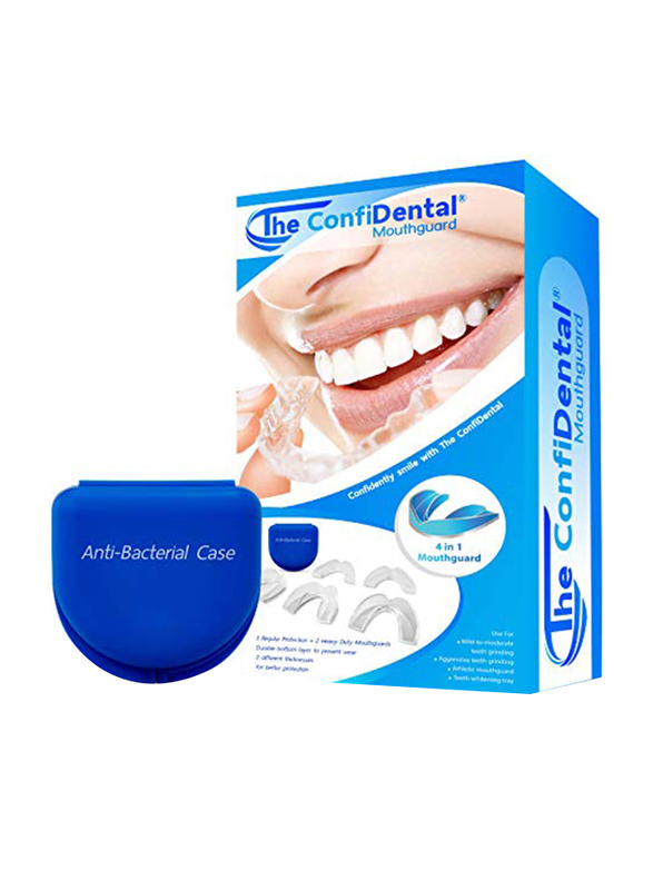 

The ConfiDental Moldable Mouth Guard for Teeth Grinding, 5 Pieces