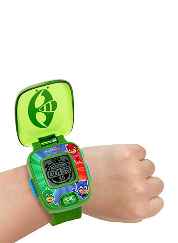 

VTech PJ Masks Super Gekko Learning Watch, Ages 3+, Green