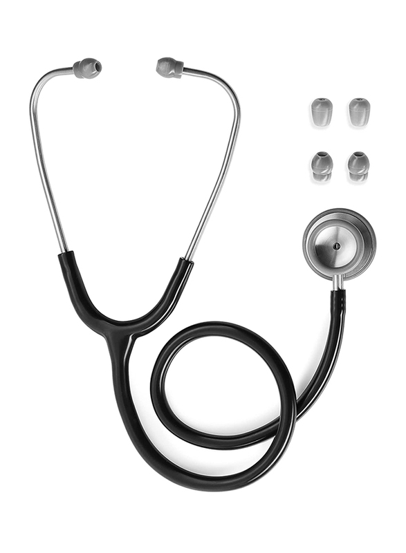 

Primacare Stainless Steel Classic Stethoscope, Black