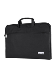 Mayetori 15.6-inch Briefcase Laptop Sleeve Bag for Notebook/Tablet/MacBook, Water Resistant, Black