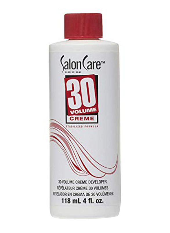 

Salon Care 30 Volume Cream Developer for Curly Hair, 118ml