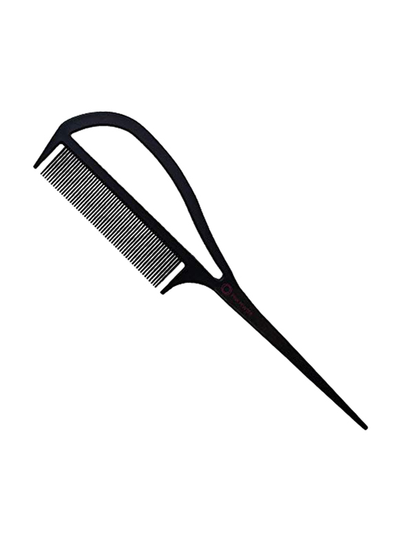 

Pink Pewter Authentic Carbon Hair Professional Styling Comb, Black