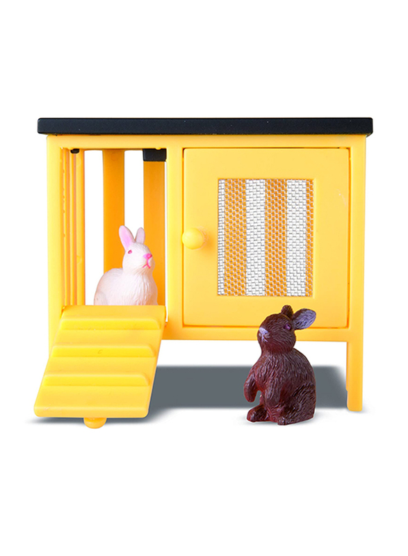 

Lundby Smaland Doll's House 2 Rabbits & Hutch Set, 3 Pieces, Ages 3+, Multicolour