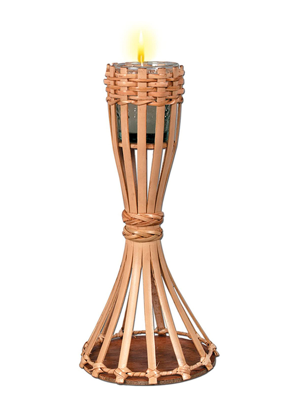 

Beistle Tabletop Bamboo Torch, 11.5 inch, Brown