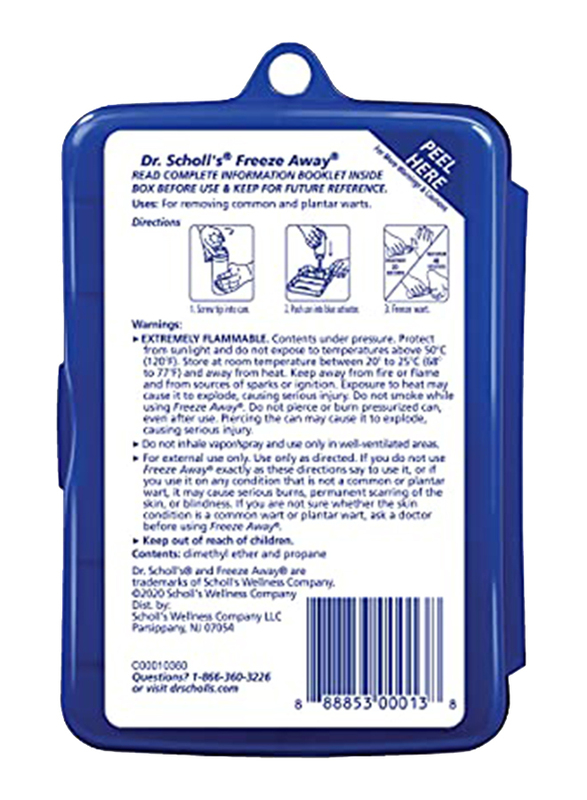 

Dr. Scholl's Freeze Away Wart Remover, 12 Treatments