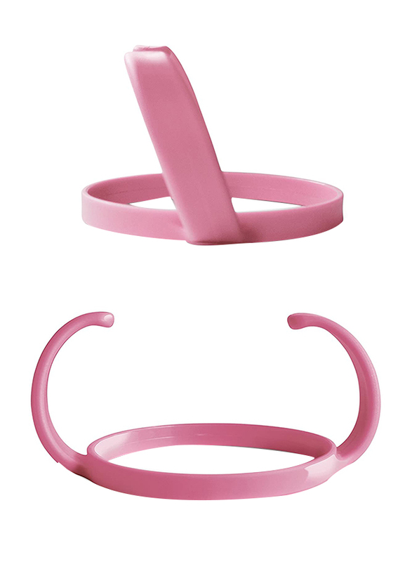 

Anpei Co-Feeding Handles for Comotomo Feeding Bottle, Pink