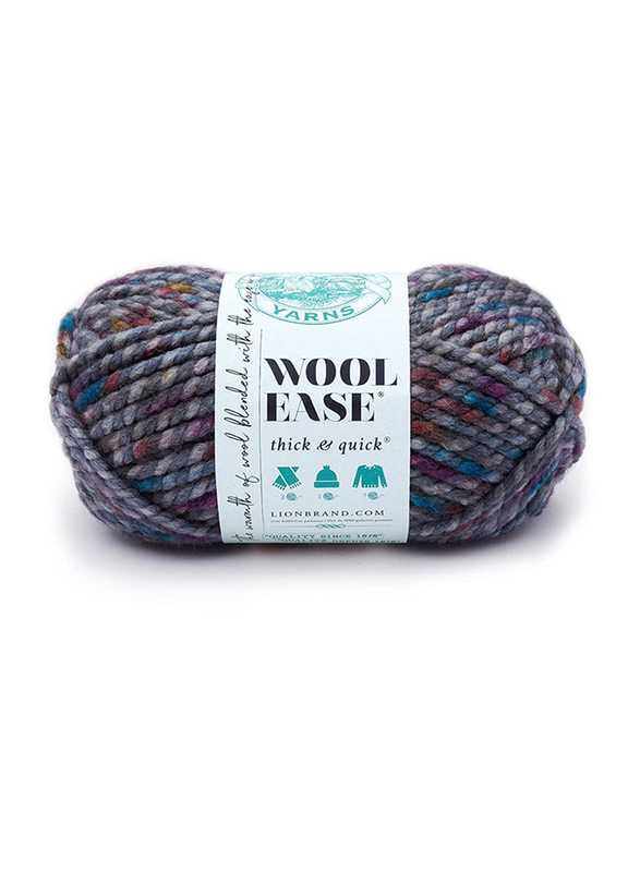 

Lion Brand Yarn Wool Ease Thick & Quick Yarn, 80 Metres, 640 527, Multicolour