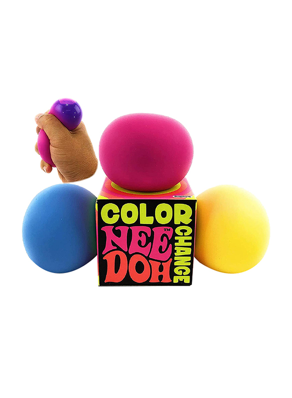 

Nee-Doh Schylling Color Change Groovy Glob Stress Balls, Multicolour