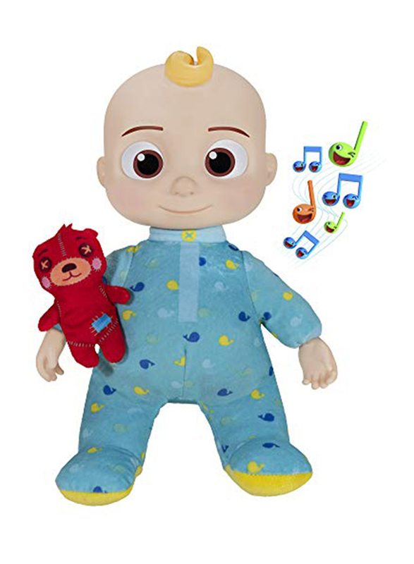 

Cocomelon Musical BEDT Perfumeime JJ Doll, 2 Pices, Ages 1.6+, Multicolour