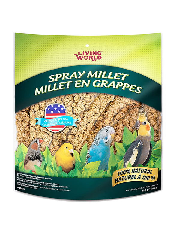 

Living World Spray Millet Birds Dry Food, 500gm