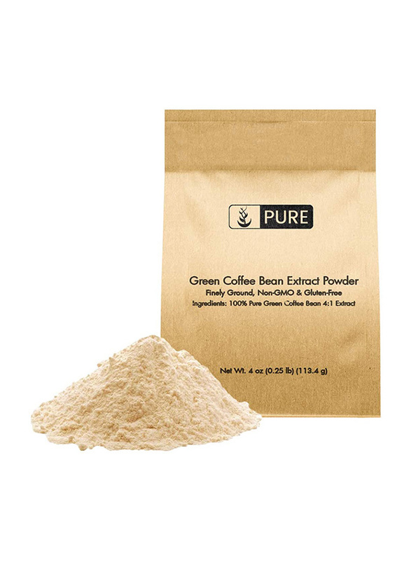 

Pure Organic Ingredients Green Coffee Bean Weight Loss Powder, 1000mg, 4oz