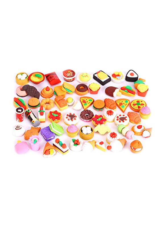 

Joanna Reid Collectible Set Of Adorable Puzzle Sweet Dessert Food Cake Erasers Puzzle Toys, 30 Pieces, Ages 3+