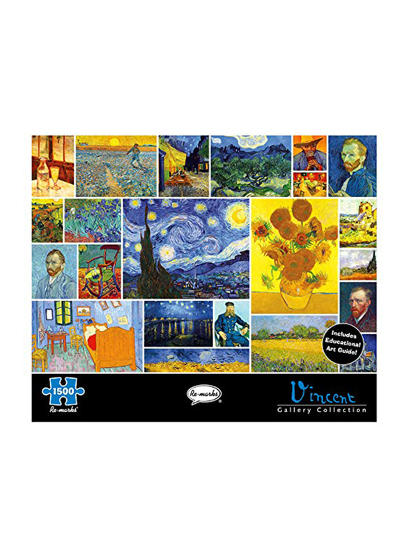 

Re Marks 1500-Piece Vincent Van Gogh Artistic Jigsaw Puzzle