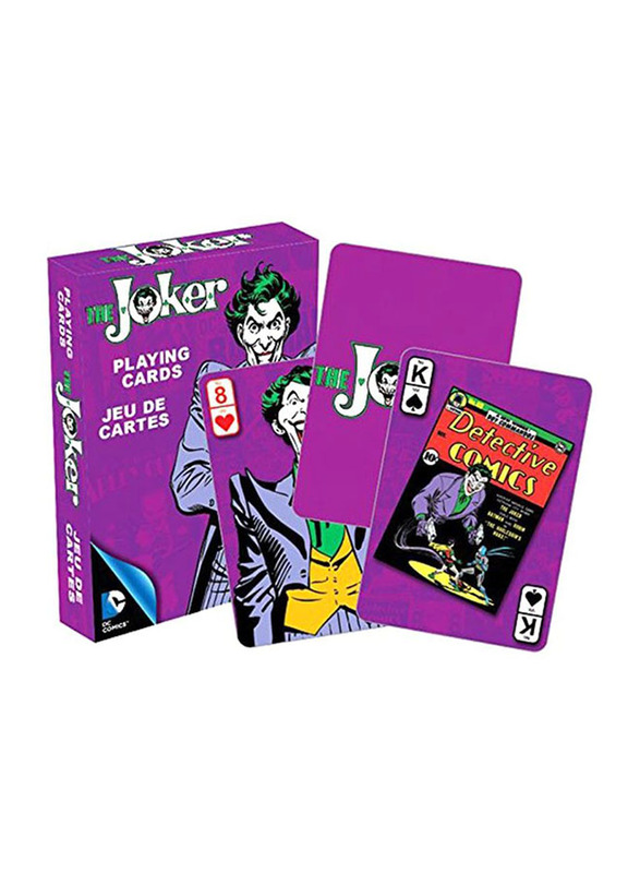 

Aquarius DC Joker Retro Playing Card Game, Multicolour