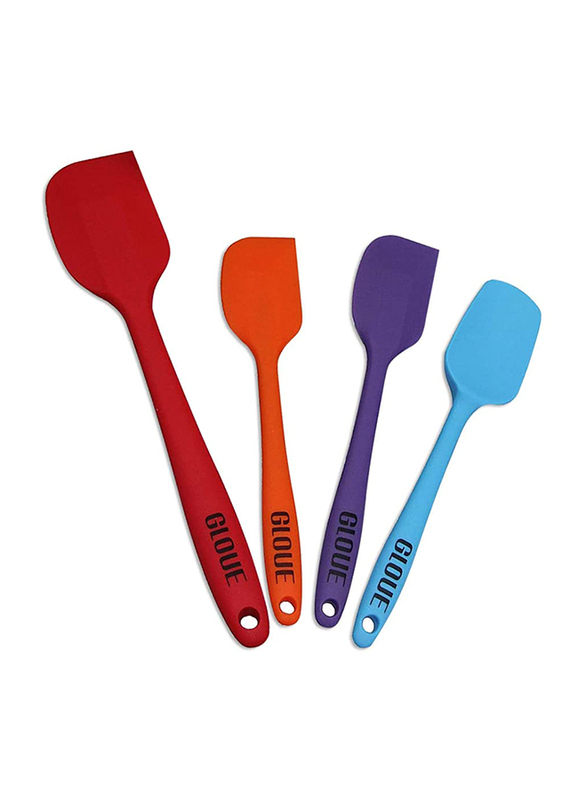 

Gloue 4-Piece Silicone Spatula Set, Multicolour