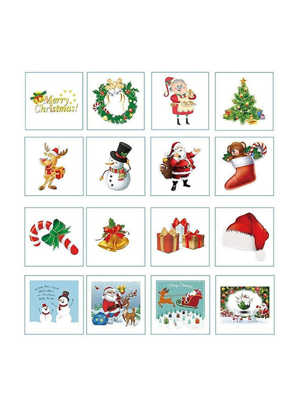 

Generic Christmas Window Decal, Multicolour