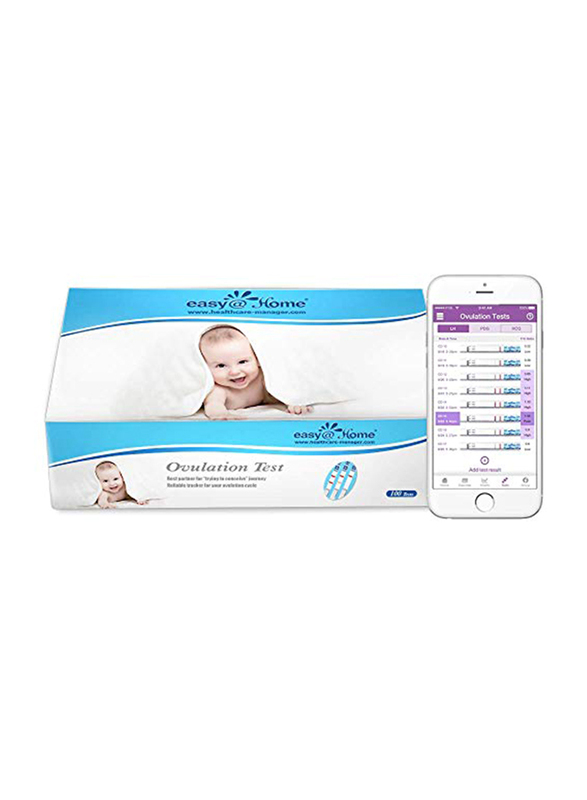 

Easy Home Ovulation Preditor Kit and Fertility Test Strips, 100 Pieces