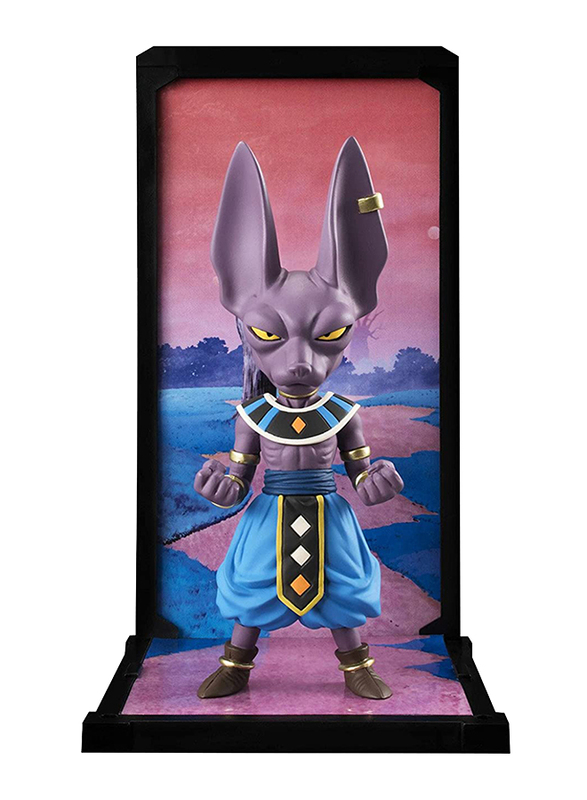 

Bandai Tamashii Nations Bandai Tamashii Buddies Beerus Dragon Ball Super Statue, Ages 15+