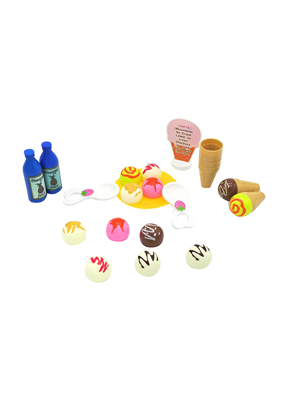 

Little Treasures Ice Cream Sweet Treats Pretend Play Set, Ages 3+