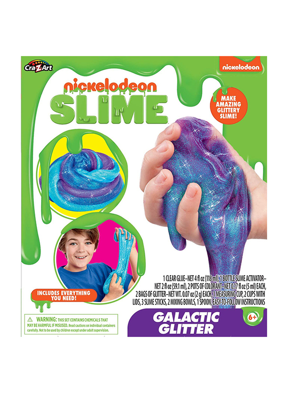 

Cra-Z-Art Nickelodeon Galactic Glitter Slime Kit, Ages 6+