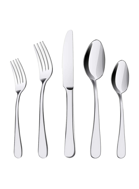 

20-Piece Flatware Kit Set, EL1001, Silver