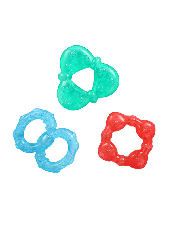 

Bright Starts Gel Filled BPA Free Chillable Teething Toy, 3+ Months, 3 Pieces, Multicolour