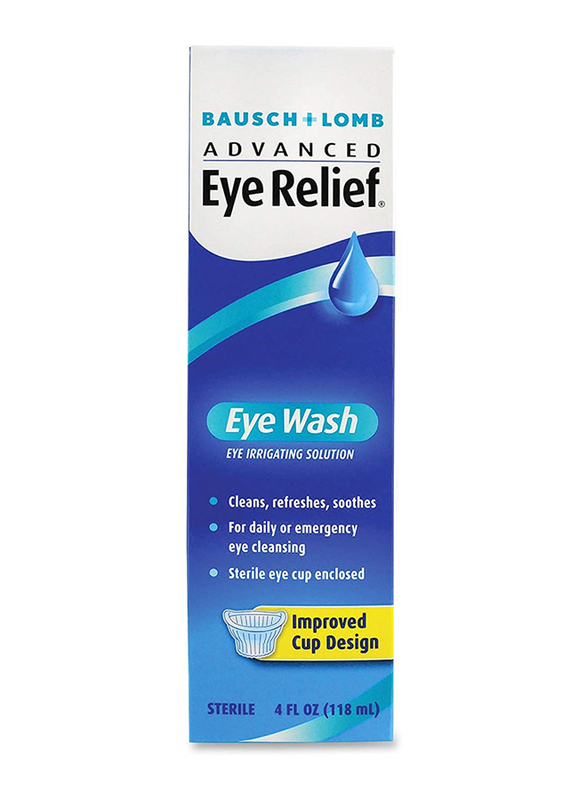 

Bausch & Lomb 620252 Eye Wash, 118ml, White