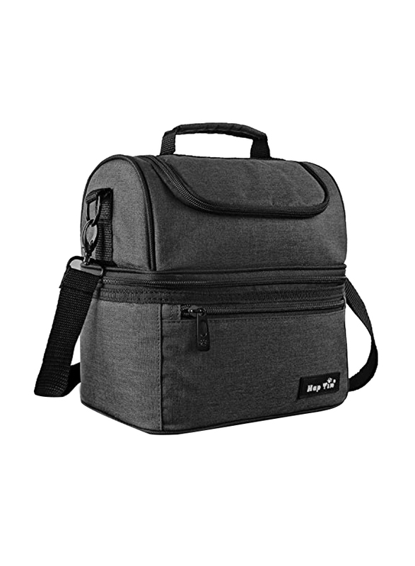 

Hap Tim Lunch Box Insulated Lunch Bag, Dark Grey