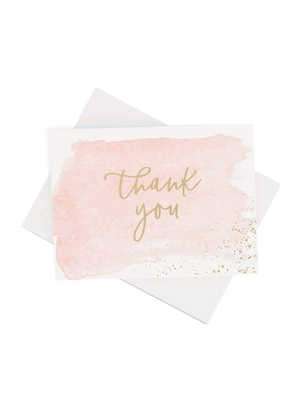 

Paper + Bloom Thank You Cards, 250 GSM, 48 Count