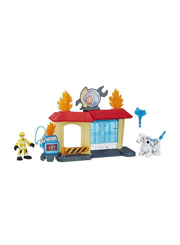 

Transformers Rescue Bots Playskool Heroes Griffin Rock Garage, Ages 3+