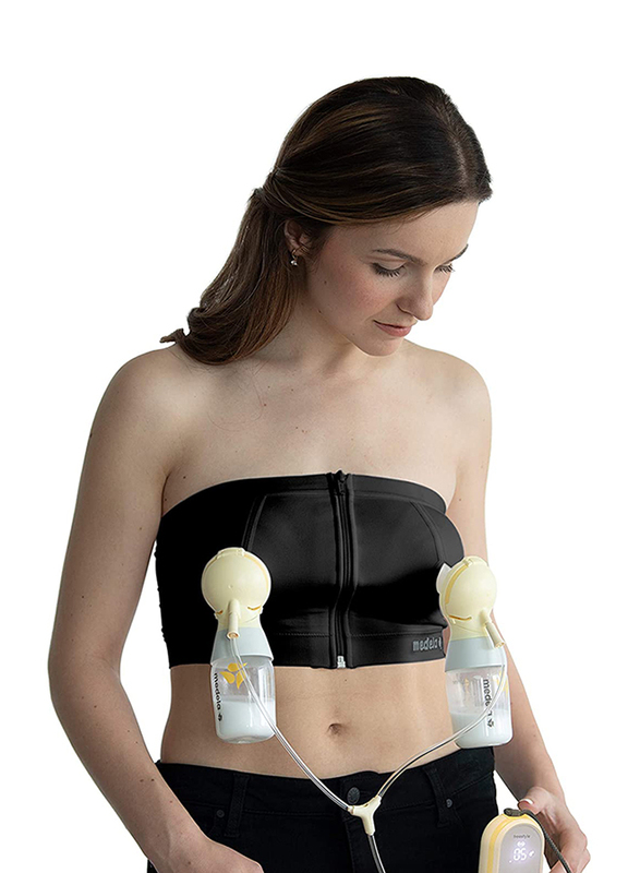 

Medela Easy Expression Hands Free Pumping Medium Bra, Black