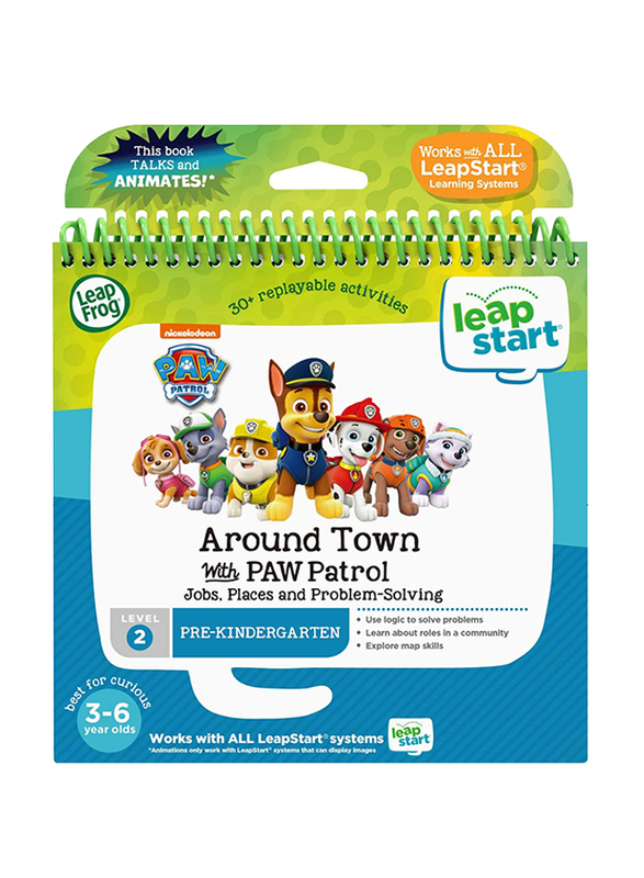 

LeapFrog Level 2 LeapStart 3D Around Town with PAW Patrol Book, Ages 3+, Multicolour