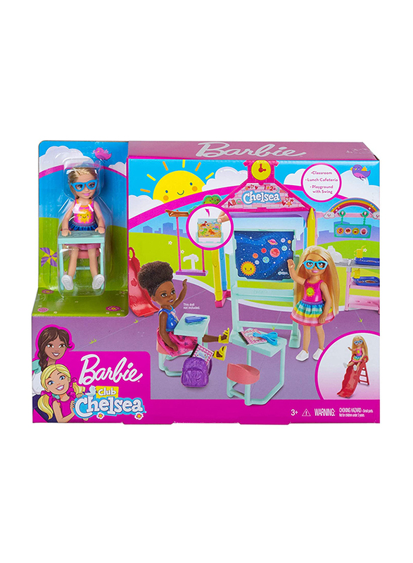 

Barbie Club Chelsea School Playset, 6-inch Blonde, Ages 3+