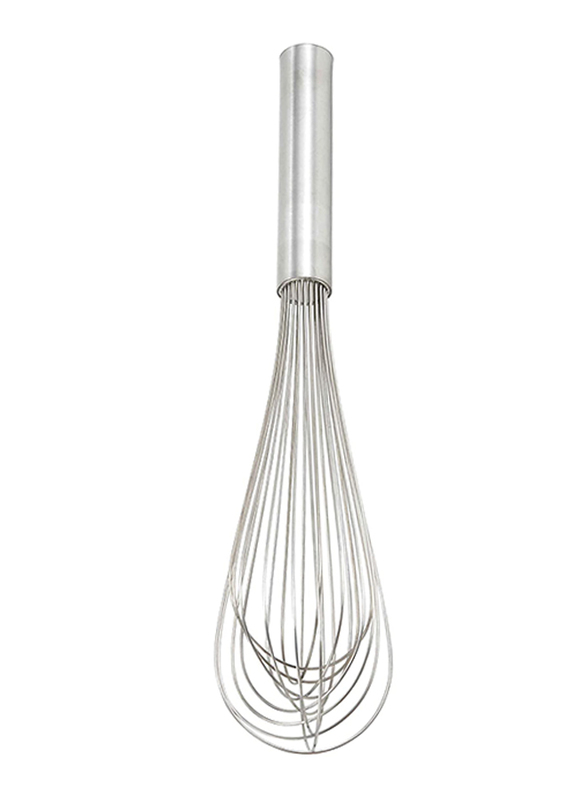 

Winco 10 inch Stainless Steel Piano Wire Whip Whisk, Silver