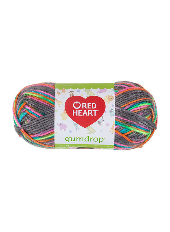 

Red Heart Gumdrop Yarn, Rock Candy, 3-Piece, Multicolour
