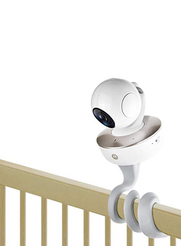 

iTODOS Baby Monitor Mount for Universal Monitors Camera, Grey/White