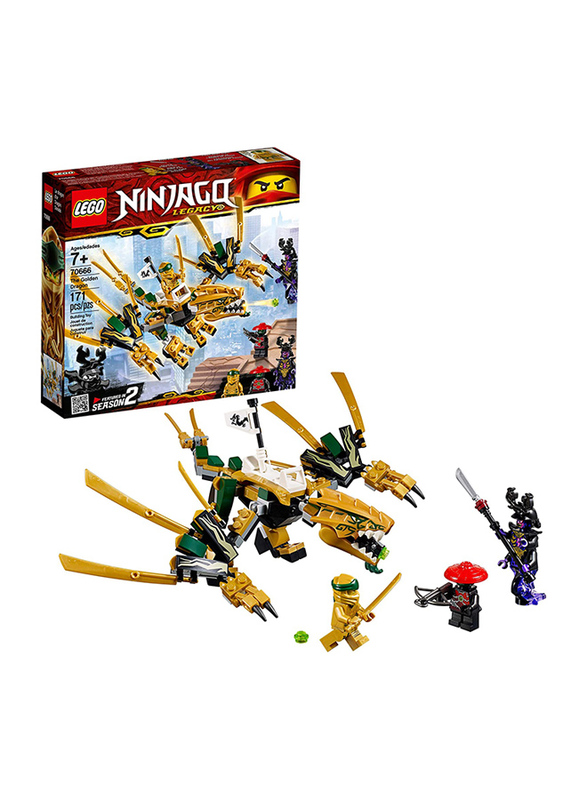 

Lego 70666 Ninjago Legacy Golden Dragon Building Kit, 171 Pieces, Ages 7+