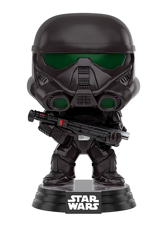 

Funko Pop Star Wars: Rogue One Imperial Death Trooper Figure, Ages 14+, Black