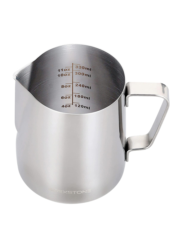 

Apexstone Store Espresso Milk Foam Jug, Silver