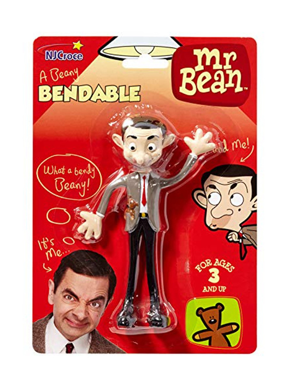 

NJ Croce Mr. Bean Bendable Figure, Ages 3+