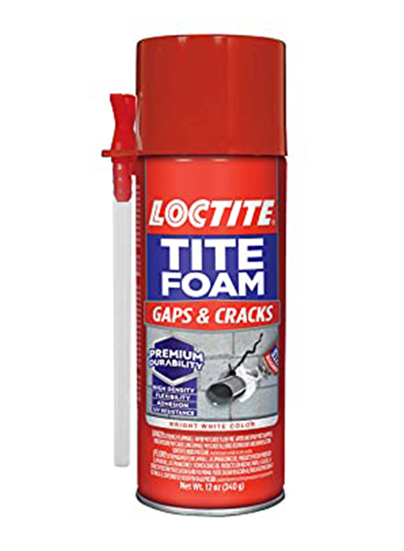 

Loctite Tite Foam Insulating Foam Sealant Gaps Cracks, Clear, 12Oz