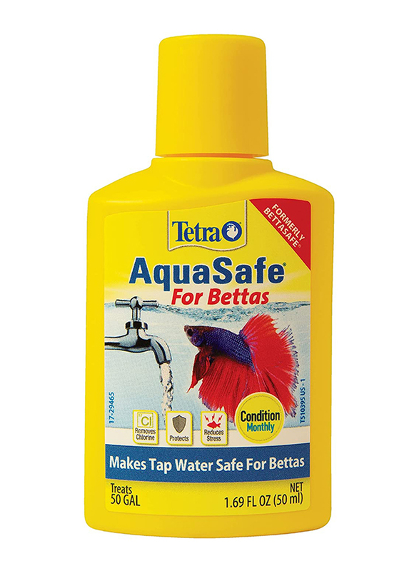 

Tetra BettaSafe Water Conditioner, 50ml, Yellow