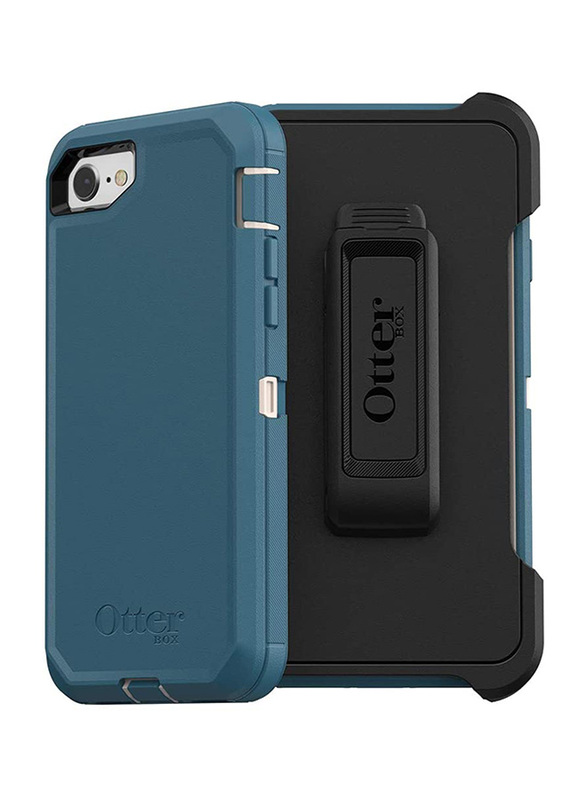 

OtterBox Apple iPhone SE/8/7 Defender Series Mobile Phone Case Cover, Corsair Blue