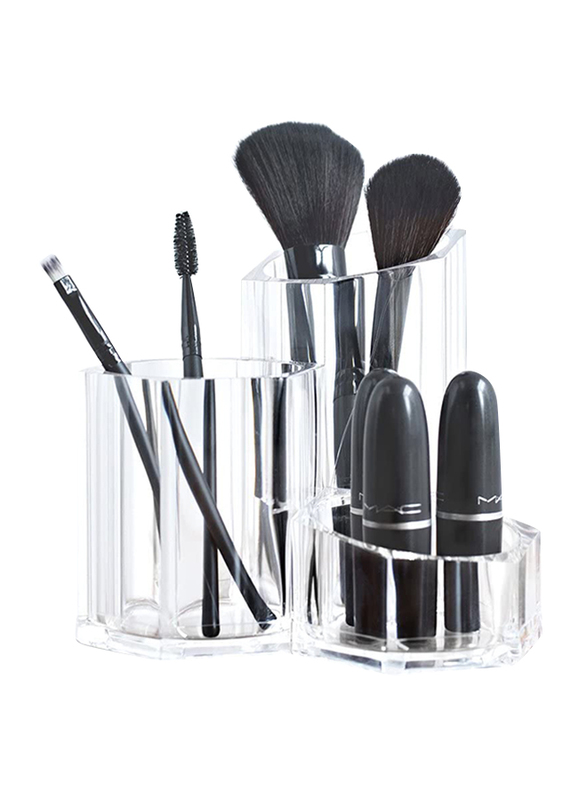 

Twing Premium Acrylic Makeup Brush Holder Organizer, Clear