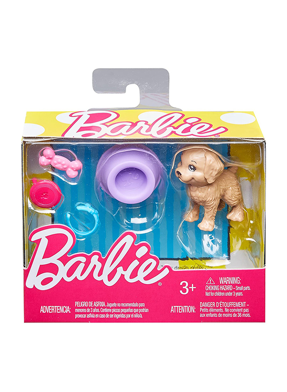 

Barbie Puppy Accessory Pack, 5 Pieces, Ages 3+, Multicolour