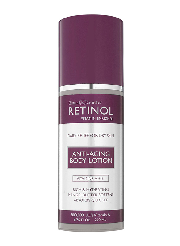 

Retinol Anti Aging Moisturizing Body Lotion, 200ml