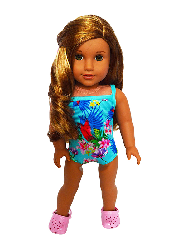 

Little Treasures Tropical Swimsuit for Dolls, Ages 3+, Multicolour