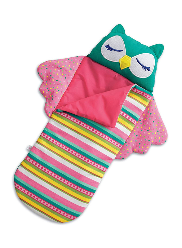 

American Girl 14.5-inch Wellie Wishers Night Owl Doll Sleeping Bag, Ages 5+