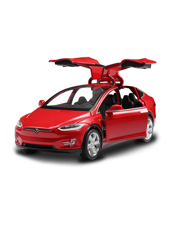 

Sen BO Diecast Model Pull Back Car Toy, Ages 2+, Red